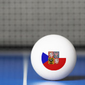 Tsjechische vlag pingpongbal (Net)