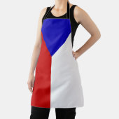 Tsjechische vlag schort (Insitu)