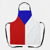 Tsjechische vlag schort (Voorkant)