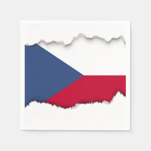 Tsjechische vlag servetten