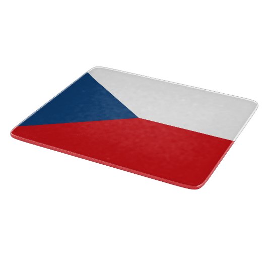 Tsjechische vlag snijplank (Hoek)