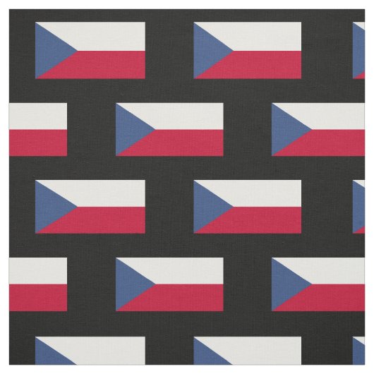 Tsjechische vlag stof (Swatch)