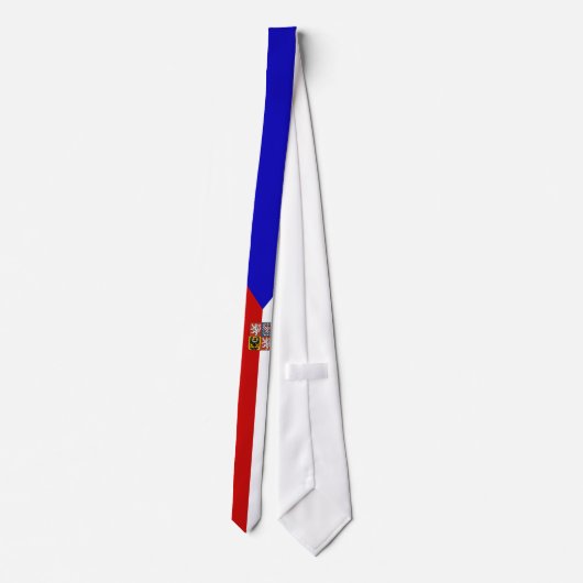 Tsjechische vlag stropdas (Achterkant)