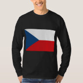 Tsjechische vlag t-shirt (Voorkant)
