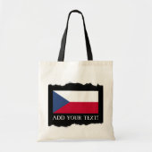 Tsjechische vlag tote bag (Voorkant)