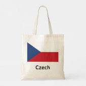 Tsjechische vlag tote bag (Achterkant)