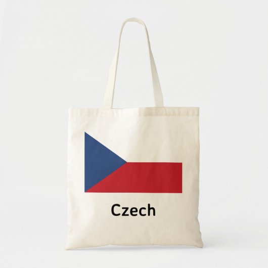 Tsjechische vlag tote bag (Voorkant)