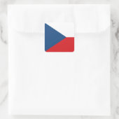 Tsjechische vlag & Tsjechische mode stickers /spor (Tas)