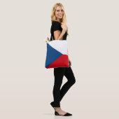 Tsjechische vlag, Vlag van Tsjechië Tote Bag (Op model)
