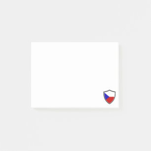 Tsjechische vlaggen post-it® notes