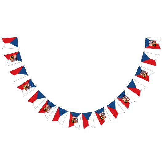 Tsjechische vlaggenpartij, Tsjechisch, Emblem Bann Vlaggetjes (Alle)