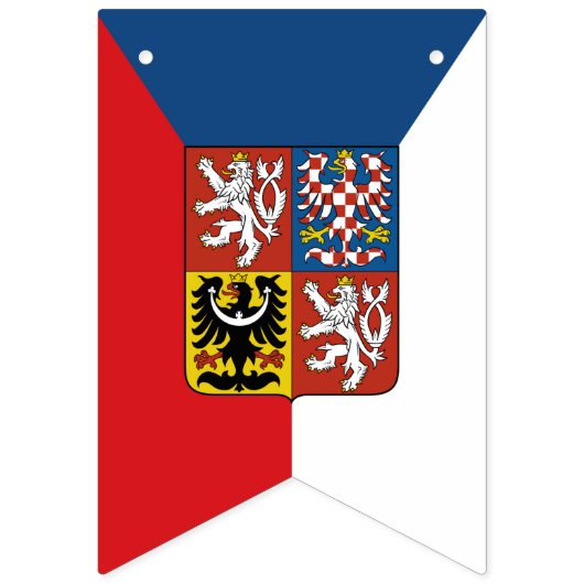 Tsjechische vlaggenpartij, Tsjechisch, Emblem Bann Vlaggetjes (Tweede vlag)