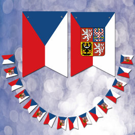 Tsjechische vlaggenpartij, Tsjechisch, Emblem Bann Vlaggetjes