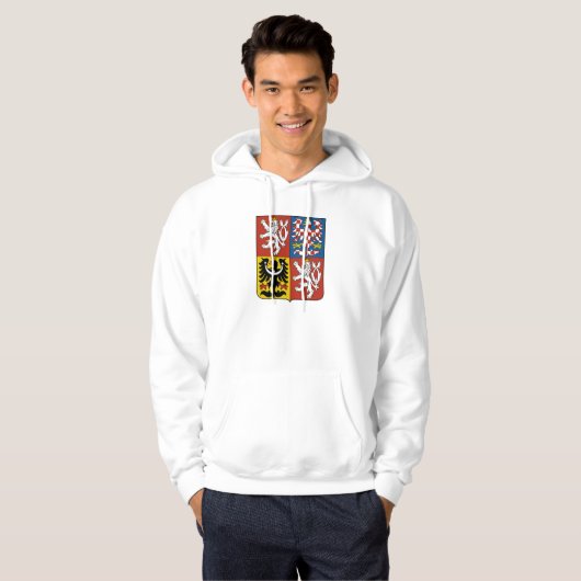 Tsjechische wapenstilstand hoodie (Voorkant volledig)