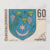 Tsjechoslowaaks poststempel Briefkaart (Voorkant)