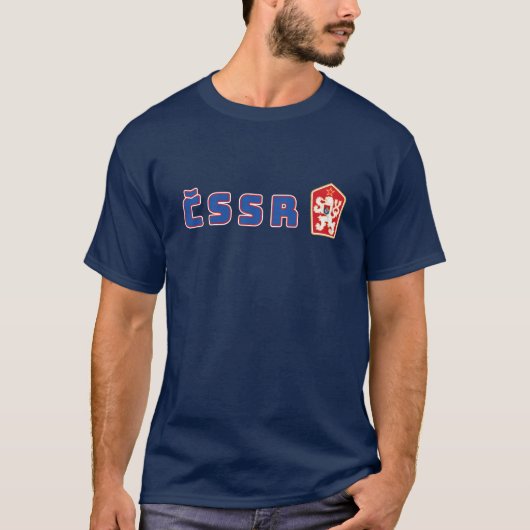 Tsjechoslowaakse team T-shirt (Voorkant)