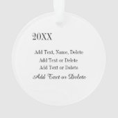 Tsjechoslowakije Crone Ornament (achterkant)