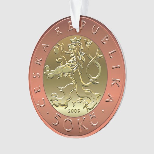 Tsjechoslowakije Crone Ornament (voorkant)