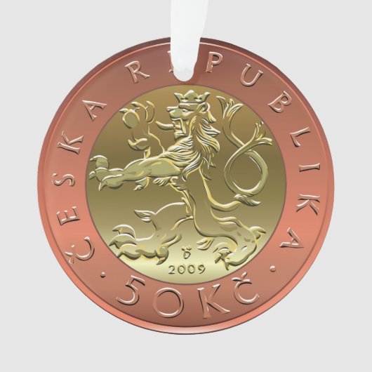 Tsjechoslowakije Crone Ornament (voorkant)