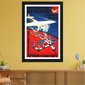 Tsjechoslowakije luchtvervoer - M Canvas Afdruk (Insitu (Woonkamer))