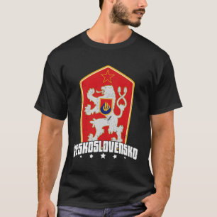 Tsjechoslowakije Tsjechische Republiek Midden-Euro T-shirt