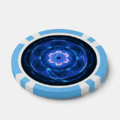 Tsjerenkov-straling Poker Chips (Enkel)