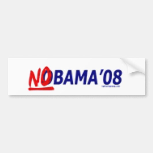 Tsjernobama2 Bumpersticker (Voorkant)