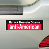 Tsjernobama_0124 Bumpersticker (Op auto)