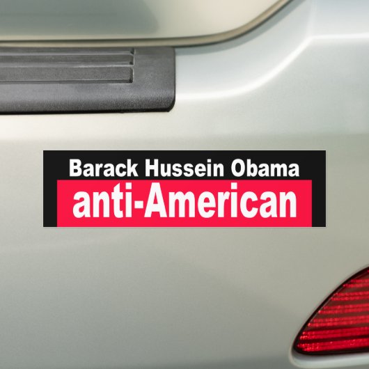 Tsjernobama_0124 Bumpersticker (Op auto)