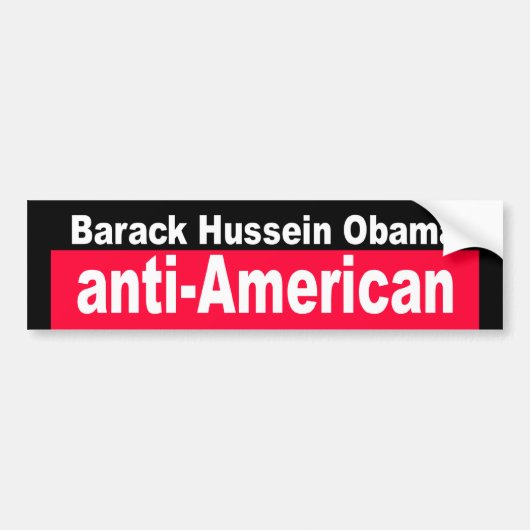Tsjernobama_0124 Bumpersticker (Voorkant)
