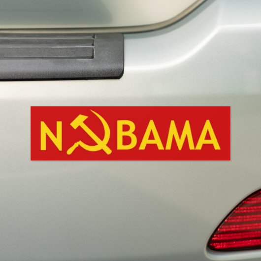 Tsjernobama Bumpersticker (Op auto)