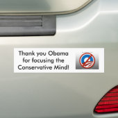 Tsjernobama Bumpersticker (Op auto)