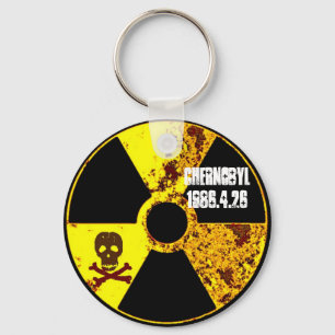 Tsjernobyl gedenkteken tegen kernenergie sleutelhanger