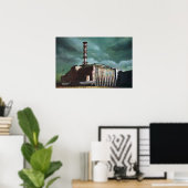 Tsjernobyl Power Plant poster (Thuiskantoor)