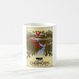 Tsjernobyl, Prypjat, Oekraïne Reisposter Magische Mok