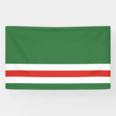 Tsjetsjeense Republiek Ichkeria vlag Banner (Horizontaal)