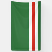Tsjetsjeense Republiek Ichkeria vlag Banner (Verticaal)