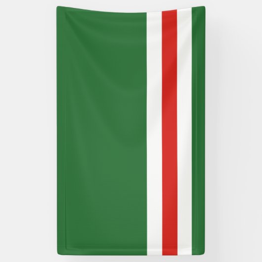 Tsjetsjeense Republiek Ichkeria vlag Banner (Verticaal)