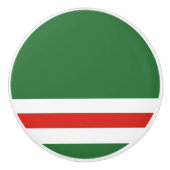Tsjetsjeense Republiek Ichkeria vlag Ceramic Pull Keramische Knop (Voorkant)