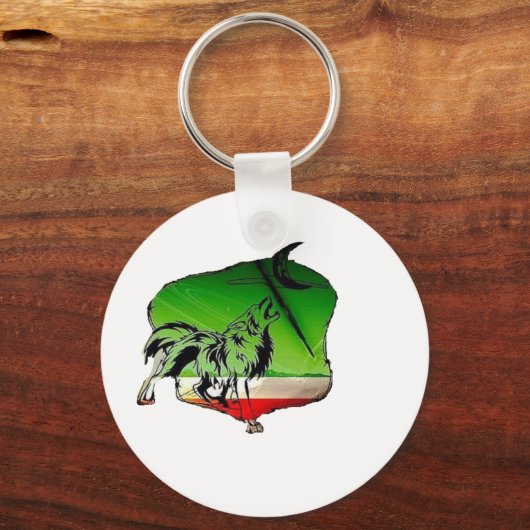 Tsjetsjenië-kleding Sleutelhanger (Voorkant)