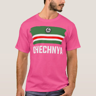 Tsjetsjenië Tsjetsjeense vlag actief T-shirt