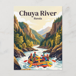 Tsjoja-rivier Altaj Rusland Briefkaart