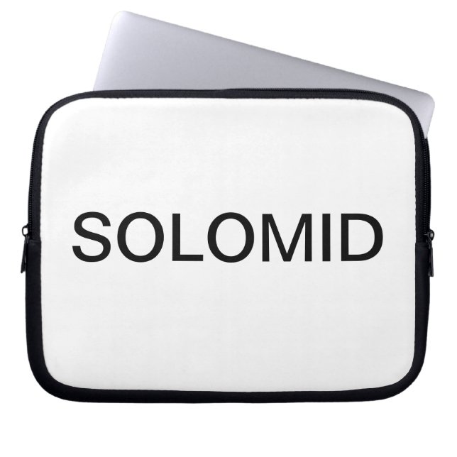 TSM-TEAM SOLOMID LAPTOP HOESJE SLEEVE (Voorkant)