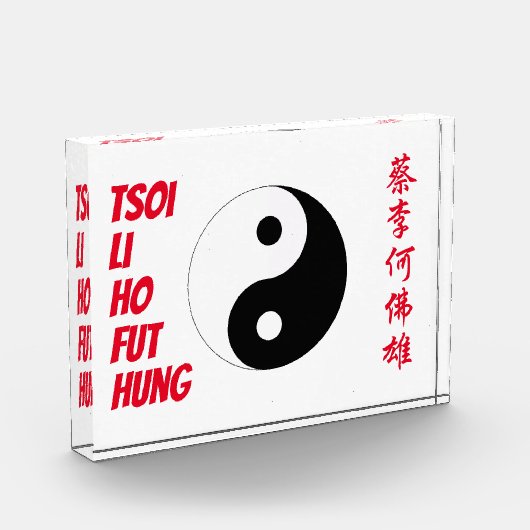 Tsoi Li Ho Fut Hung Kung Fu San Soo Vijf families Fotoblokken (Links)