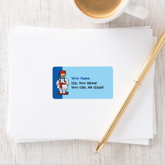 Tsolias-Cartoon Etiket (Insitu)