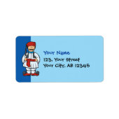 Tsolias-Cartoon Etiket (Voorkant)