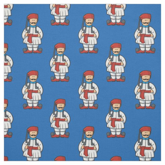 Tsolias Cartoon Pattern Stof (Swatch)