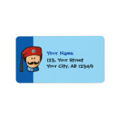 Tsolias Head Etiket (Voorkant)