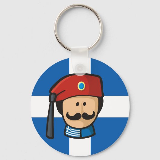 Tsolias Head Sleutelhanger (Voorkant)