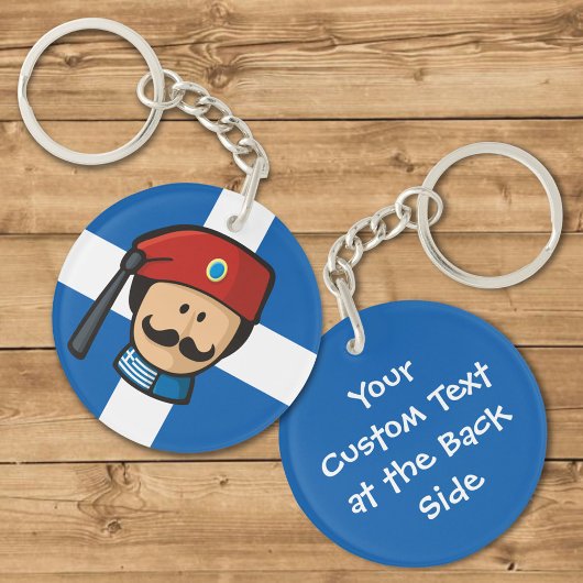 Tsolias Head Sleutelhanger